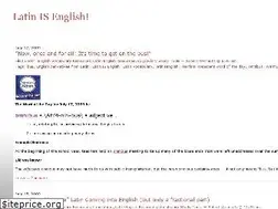 Sites similar to latinisenglish.wordpress.com