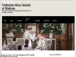 Sites similar to latinmassmadison.org