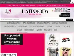 Sites similar to latinmoda.net