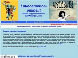 Sites similar to latinoamerica-online.it