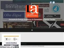 Sites similar to latinoamericanarevistas.org