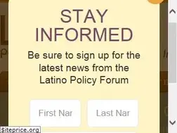 Sites similar to latinopolicyforum.org