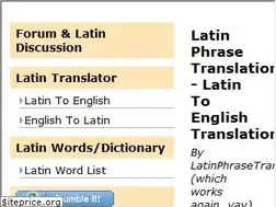 Sites similar to latinphrasetranslation.com
