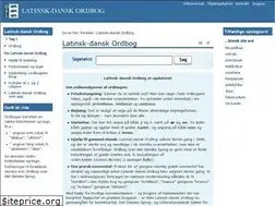 Sites similar to latinskordbog.dk