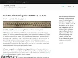 Sites similar to latintutor.net