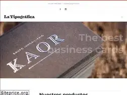 Sites similar to latipografica.mx