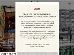 Sites similar to latitudebarnyc.com