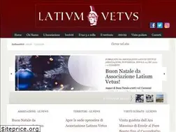 Sites similar to latiumvetus.it