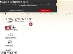 Sites similar to latky-galanteria.sk