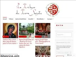 Sites similar to latribunedeterresainte.com