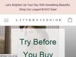 Sites similar to latterdaybride.com