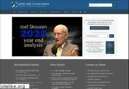 Sites similar to latterdayconservative.com