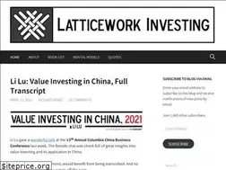 Sites similar to latticeworkinvesting.com