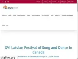 Sites similar to latviansongfest.com