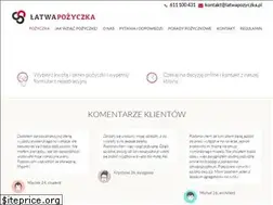 Sites similar to latwapozyczka.pl