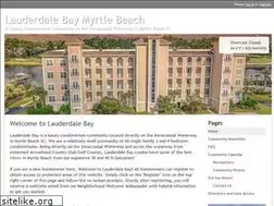 Sites similar to lauderdalebay.com