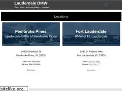 Sites similar to lauderdalebmw.com