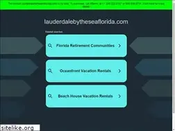 Sites similar to lauderdalebytheseaflorida.com
