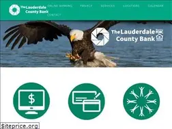 Sites similar to lauderdalecountybank.com