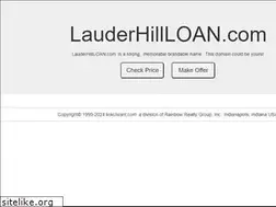 Sites similar to lauderhillloan.com