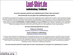 Sites similar to lauf-shirt.de