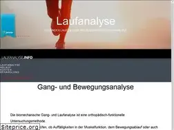 Sites similar to laufanalyse.info