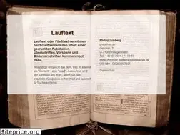 Sites similar to lauftext.de