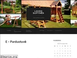 Sites similar to laukosupynes.lt