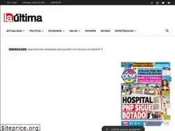 Sites similar to laultima.com.pe