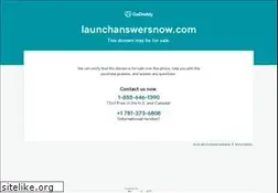 Sites similar to launchanswersnow.com