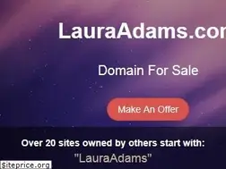 Sites similar to lauraadams.com