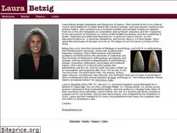Sites similar to laurabetzig.org