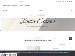 Sites similar to lauraearnest.com