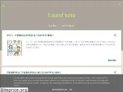 Sites similar to laurel-note.blogspot.com