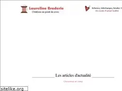 Sites similar to laurelinebroderie.com