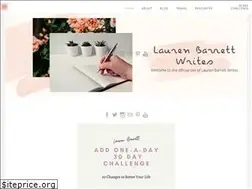 Sites similar to laurenbarrettwrites.com