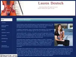 Sites similar to laurendeutsch.com