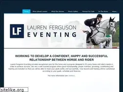 Sites similar to laurenfergusoneventing.com