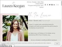 Sites similar to laurenkeeganwriter.com