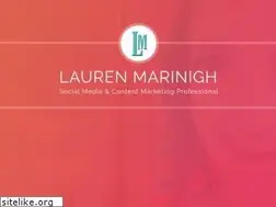 Sites similar to laurenmarinigh.com