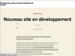 Sites similar to laurent-mucchielli.org