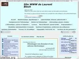 Sites similar to laurentbloch.net