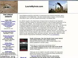 Sites similar to lauriemylroie.com