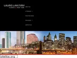 Sites similar to laurolawfirm.com