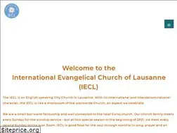 Sites similar to lausanne-church.ch