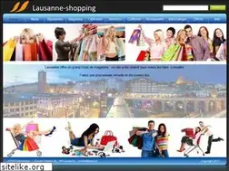 Sites similar to lausanne-shopping.ch