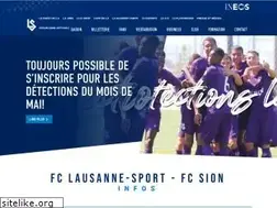 Sites similar to lausanne-sport.ch