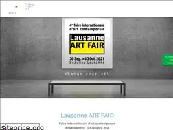 Sites similar to lausanneartfair.com