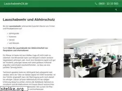 Sites similar to lauschabwehr24.de