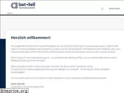 Sites similar to laut-hell.de
